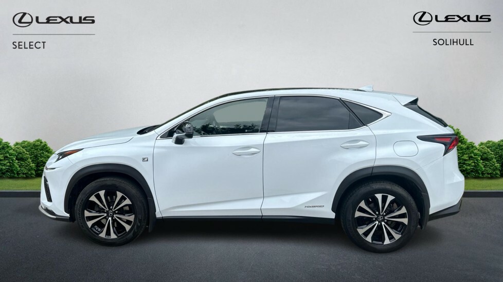 Lexus NX 2.5 300H F Sport Suv Hybrid E-cvt 4Wd E LR19KCV White #3