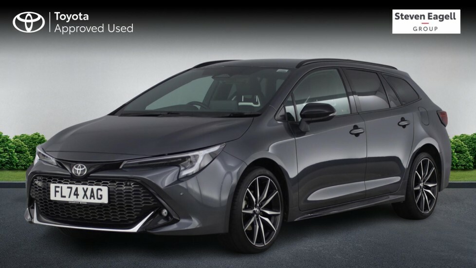 Toyota Corolla 1.8 Vvt-h Gr Sport Touring Sports Cvt Euro 6 Ss FL74XAG Grey #3