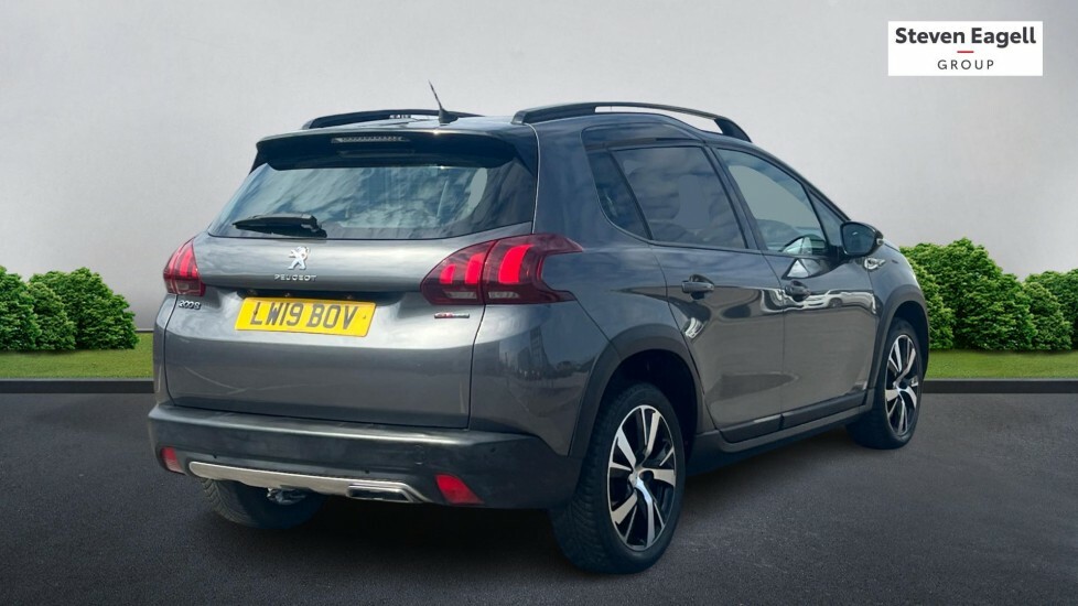 Peugeot 2008 1.2 Puretech Gt Line Eat Euro 6 Ss LW19BOV Grey #2
