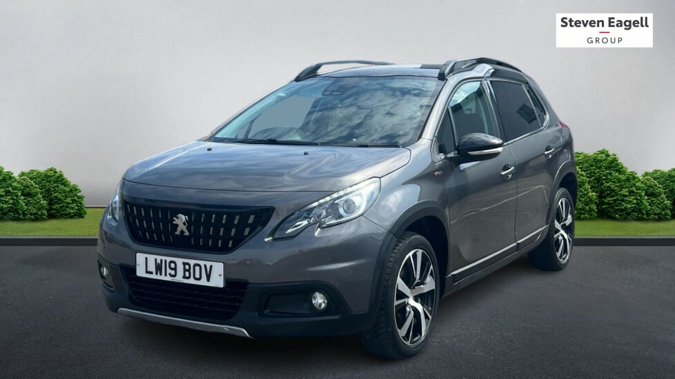 Peugeot 2008 1.2 Puretech Gt Line Eat Euro 6 Ss LW19BOV Grey #3