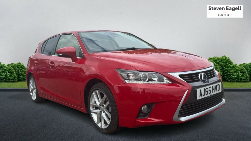 Lexus CT 1.8 200H Advance Hatchback Hybrid Cvt E Red