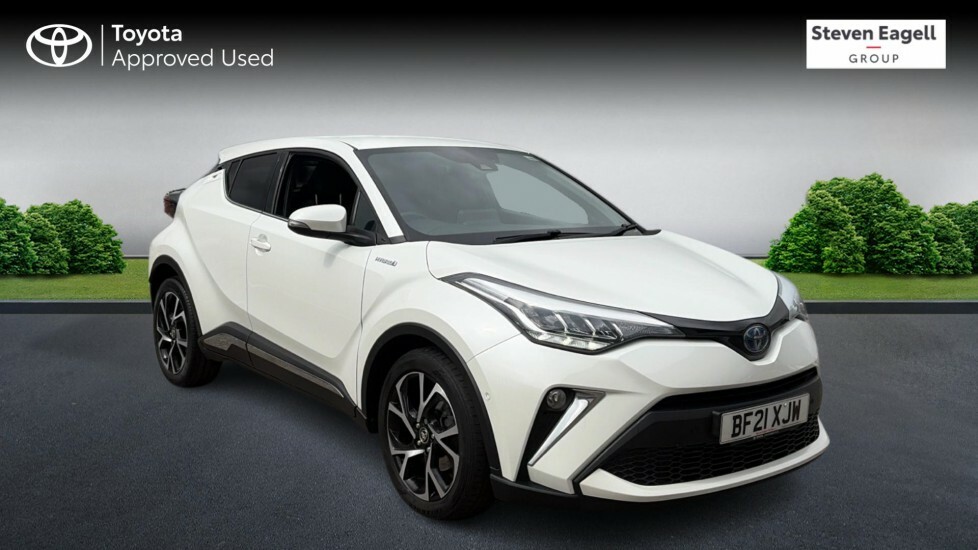Toyota C-Hr 1.8 Vvt-h Design Cvt Euro 6 Ss White
