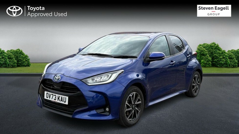 Toyota Yaris 1.5 Vvt-h Design E-cvt Euro 6 Ss OV73KAU Blue #3
