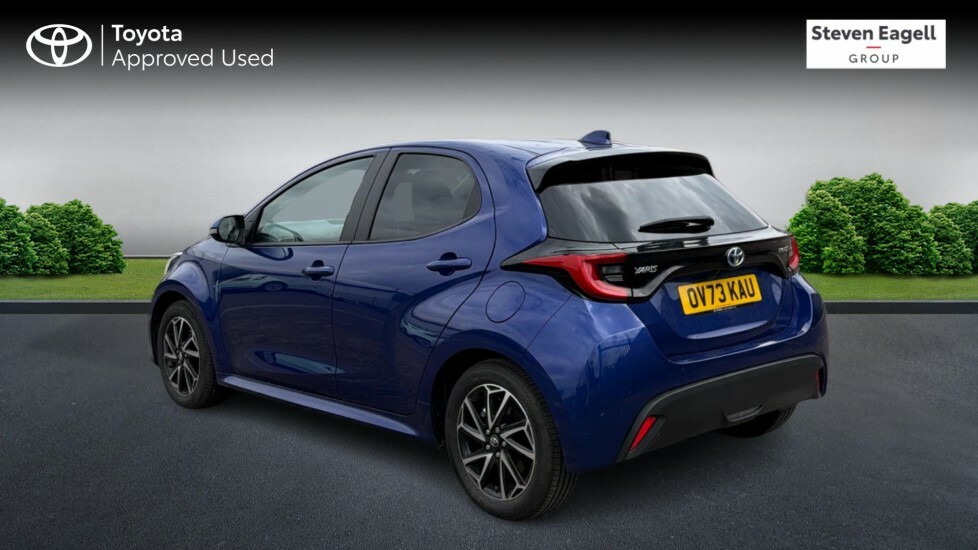 Toyota Yaris 1.5 Vvt-h Design E-cvt Euro 6 Ss OV73KAU Blue #4