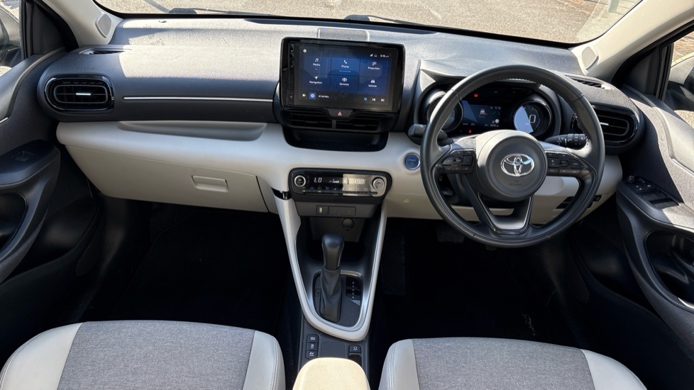 Toyota Yaris 1.5 Vvt-h Excel Hatchback Hybrid E-cvt AV23YOE Brown #6