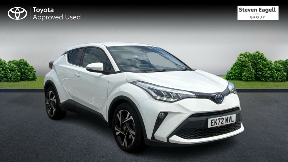 Toyota C-Hr 1.8 Vvt-h Design Cvt Euro 6 Ss White