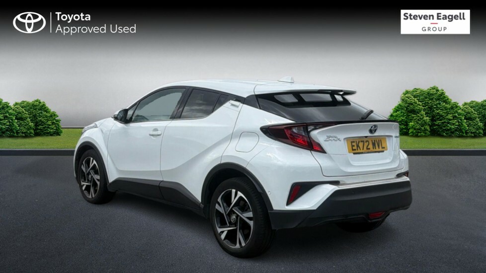 Toyota C-Hr 1.8 Vvt-h Design Cvt Euro 6 Ss EK72WVL White #4