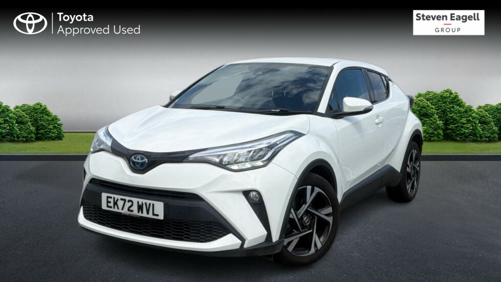 Toyota C-Hr 1.8 Vvt-h Design Cvt Euro 6 Ss EK72WVL White #3