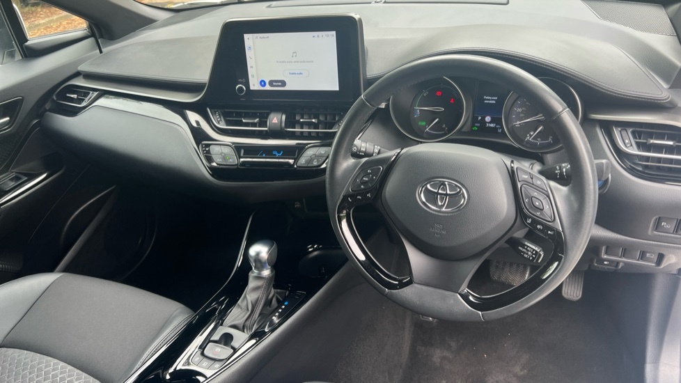 Toyota C-Hr 1.8 Vvt-h Design Cvt Euro 6 Ss FL22BYX White #6