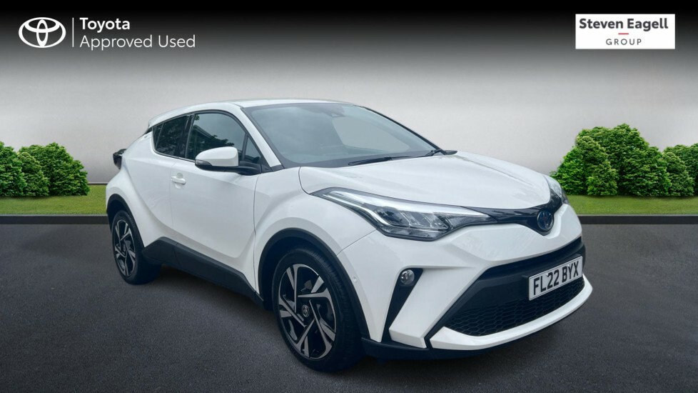 Toyota C-Hr 1.8 Vvt-h Design Cvt Euro 6 Ss FL22BYX White