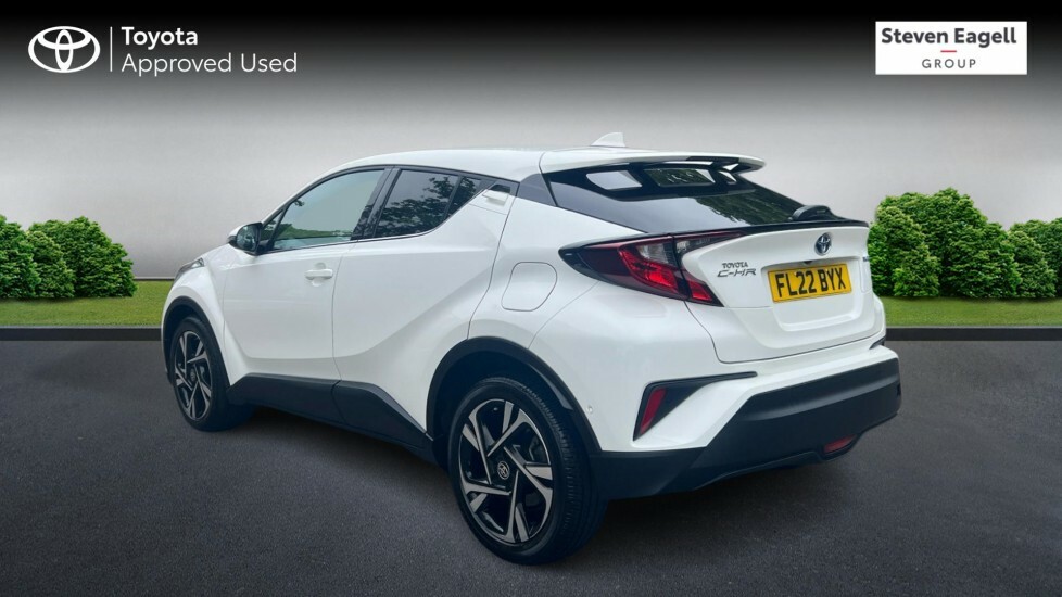 Toyota C-Hr 1.8 Vvt-h Design Cvt Euro 6 Ss FL22BYX White #4