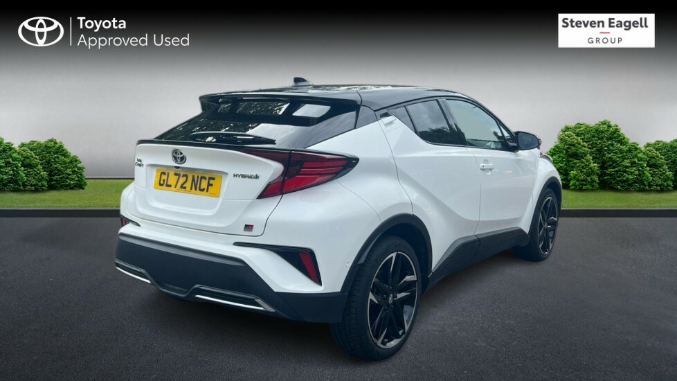Toyota C-Hr 1.8 Vvt-h Gr Sport Cvt Euro 6 Ss GL72NCF White #2