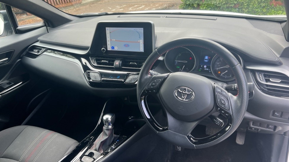 Toyota C-Hr 1.8 Vvt-h Gr Sport Cvt Euro 6 Ss GL72NCF White #6