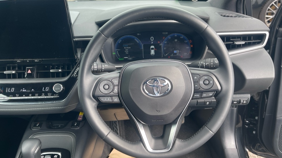 Toyota Corolla 1.8 Vvt-h Design Hatchback Hybrid Cvt E FP25JWG Black #6