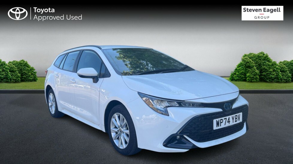 Toyota Corolla 2.0 Vvt-h Icon Touring Sports Cvt Euro 6 Ss White