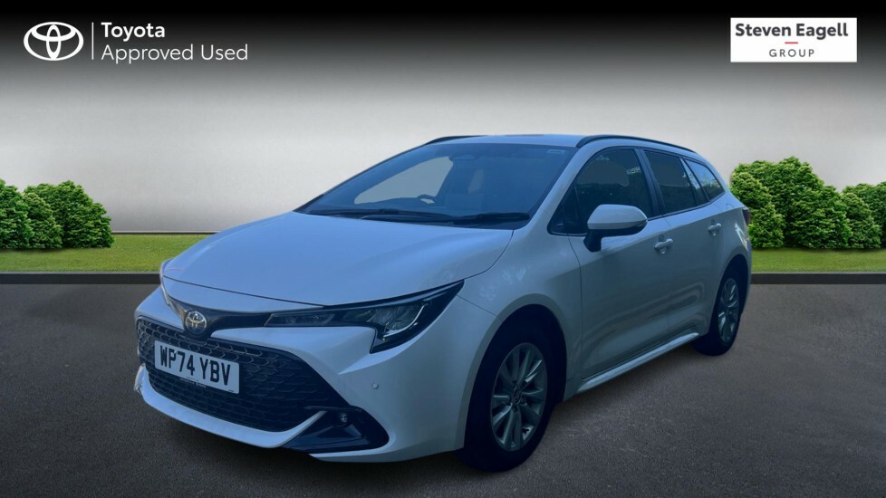 Toyota Corolla 2.0 Vvt-h Icon Touring Sports Cvt Euro 6 Ss WP74YBV White #3