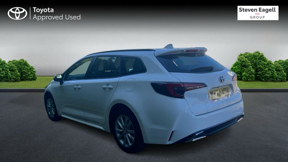 Toyota Corolla 2.0 Vvt-h Icon Touring Sports Cvt Euro 6 Ss WP74YBV White #4