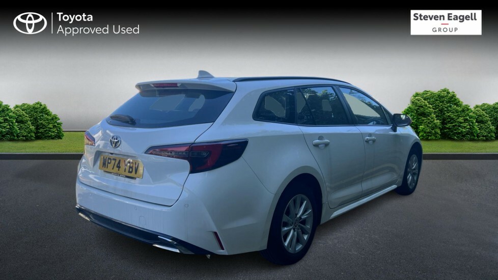Toyota Corolla 2.0 Vvt-h Icon Touring Sports Cvt Euro 6 Ss WP74YBV White #2