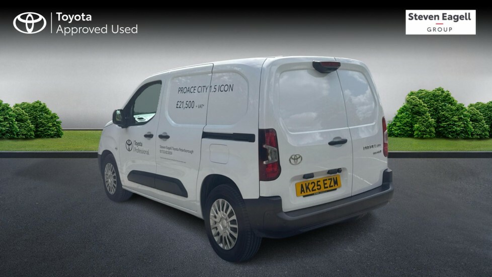 Toyota Proace City 50Kwh Icon Short Panel Van Swb 6Dr AK25EZM White #4