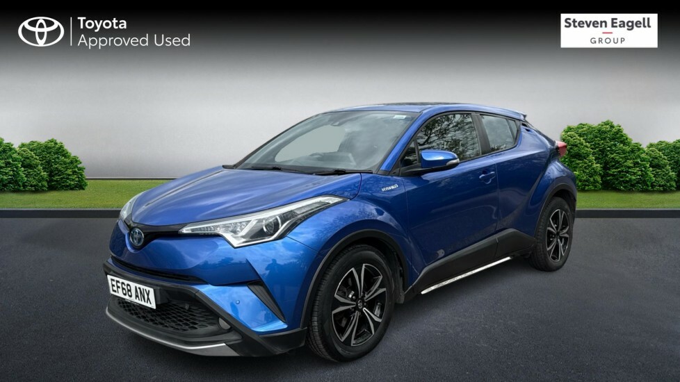 Toyota C-Hr 1.8 Vvt-h Icon Cvt Euro 6 Ss EF68ANX Blue #3
