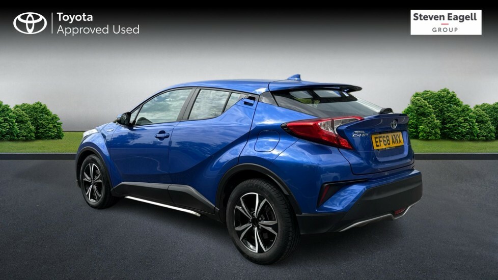 Toyota C-Hr 1.8 Vvt-h Icon Cvt Euro 6 Ss EF68ANX Blue #4