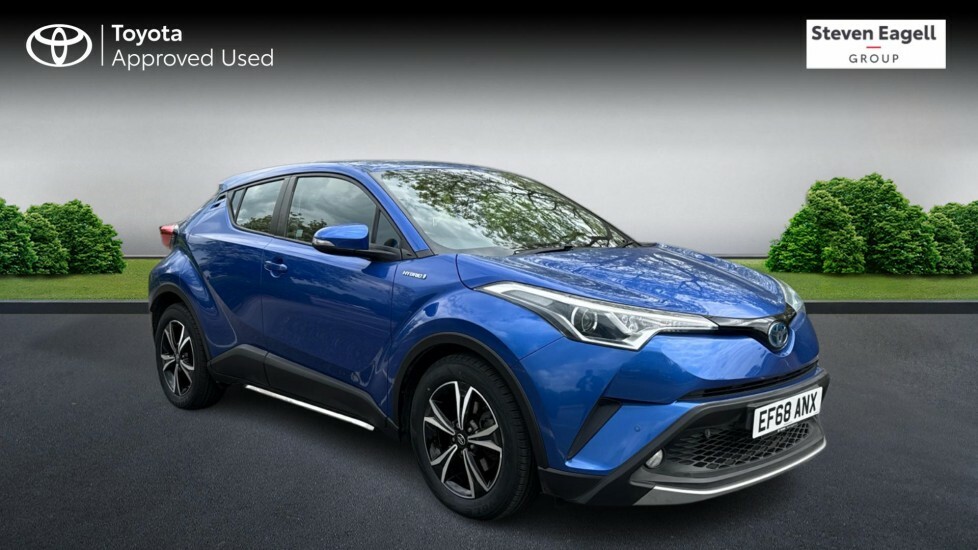 Toyota C-Hr 1.8 Vvt-h Icon Cvt Euro 6 Ss Blue