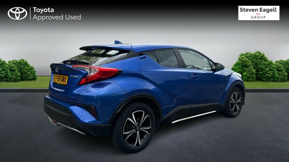 Toyota C-Hr 1.8 Vvt-h Icon Cvt Euro 6 Ss EF68ANX Blue #2