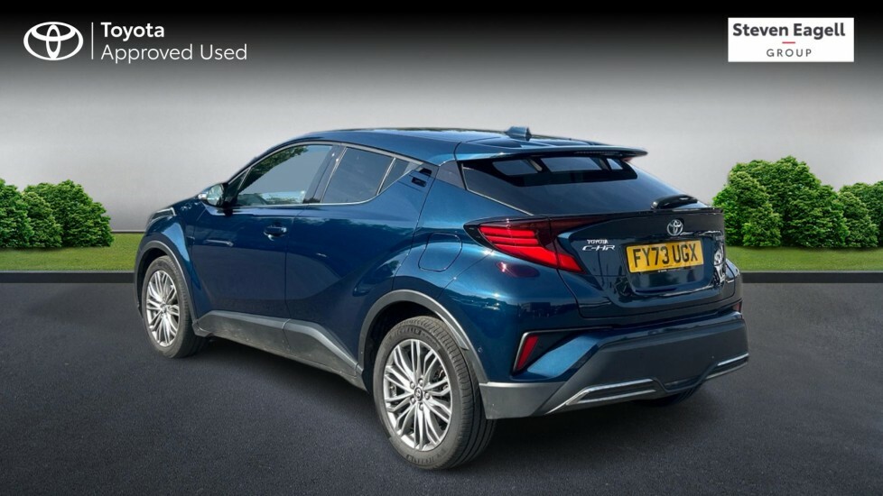 Toyota C-Hr 2.0 Vvt-h Excel Cvt Euro 6 Ss FY73UGX Blue #4