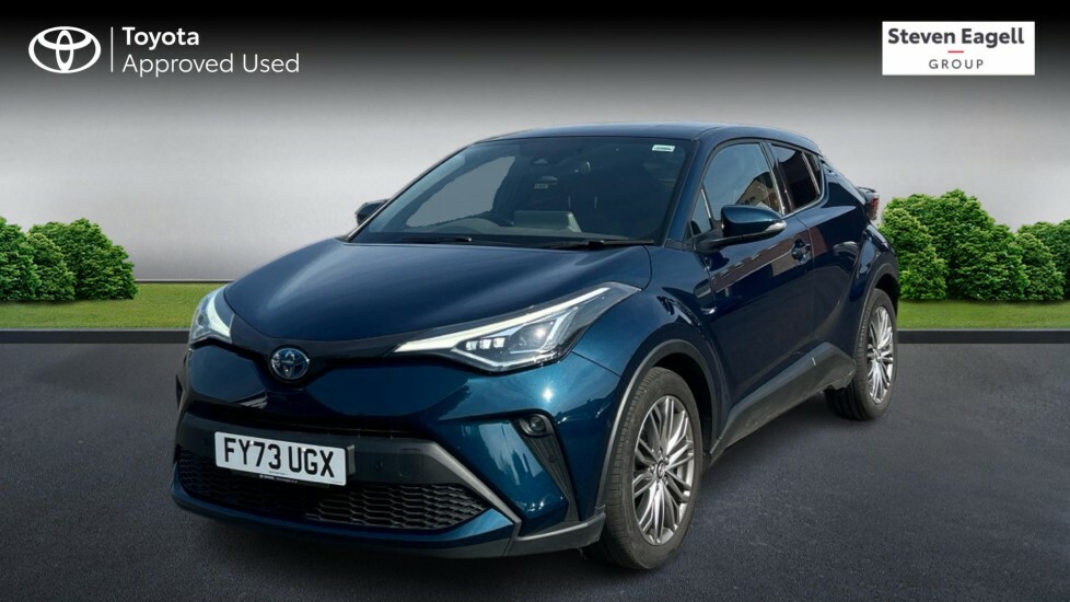 Toyota C-Hr 2.0 Vvt-h Excel Cvt Euro 6 Ss FY73UGX Blue #3