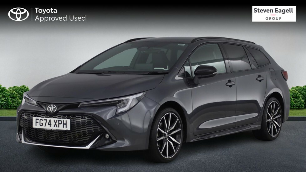 Toyota Corolla 1.8 Vvt-h Gr Sport Touring Sports Cvt Euro 6 Ss FG74XPH Grey #3
