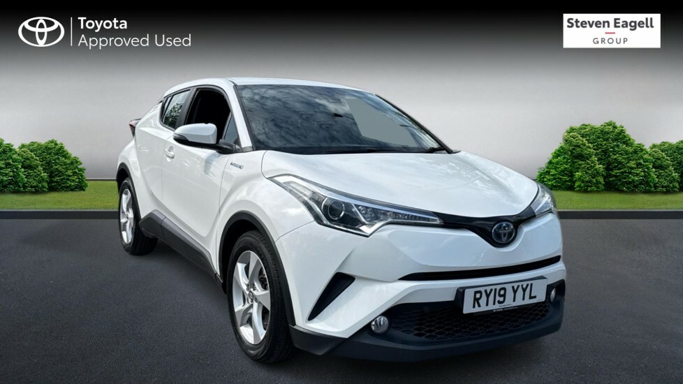 Toyota C-Hr 1.8 Vvt-h Icon Cvt Euro 6 Ss White