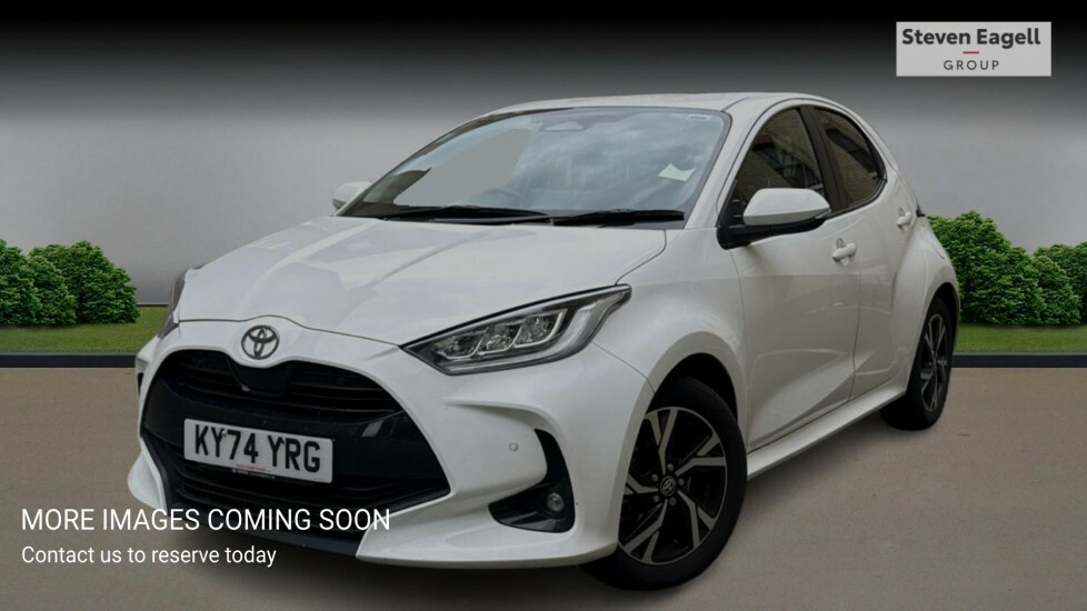 Toyota Yaris 1.5 Vvt-h Design E-cvt Euro 6 Ss KY74YRG White #3