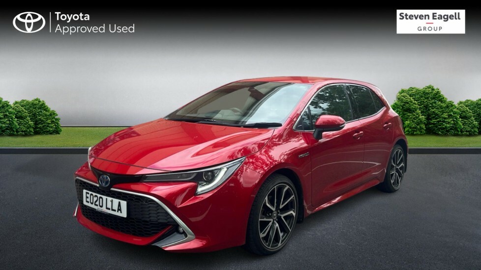 Toyota Corolla 1.8 Vvt-h Excel Hatchback Hybrid Cvt Eu Red #3