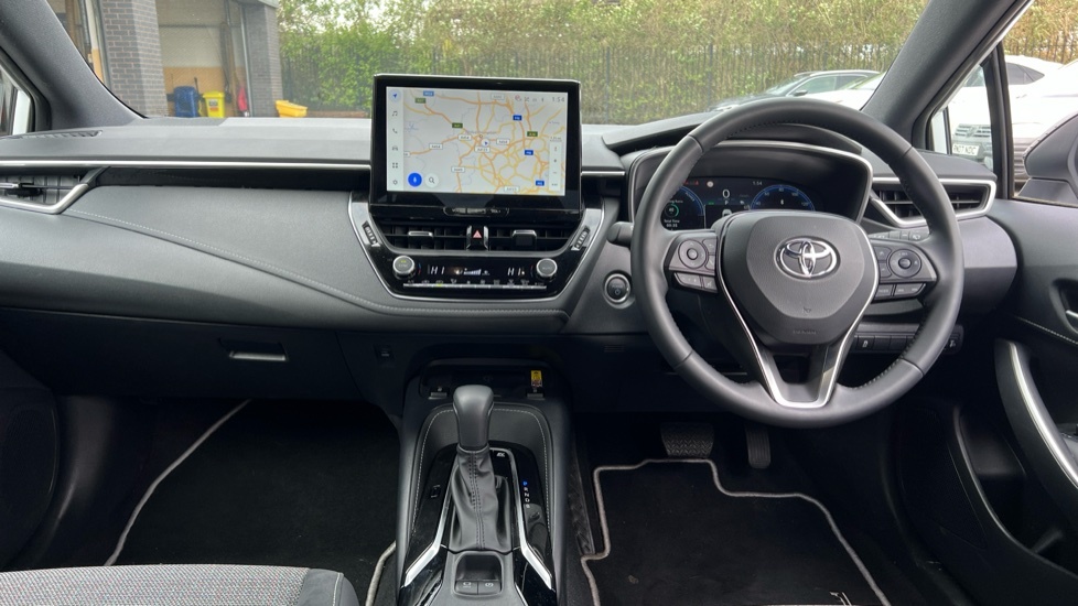 Toyota Corolla 1.8 Vvt-h Design Cvt Euro 6 Ss KT25JLU White #6
