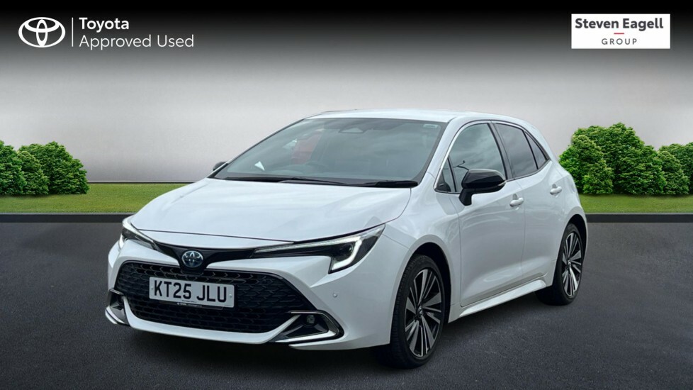 Toyota Corolla 1.8 Vvt-h Design Cvt Euro 6 Ss KT25JLU White #3