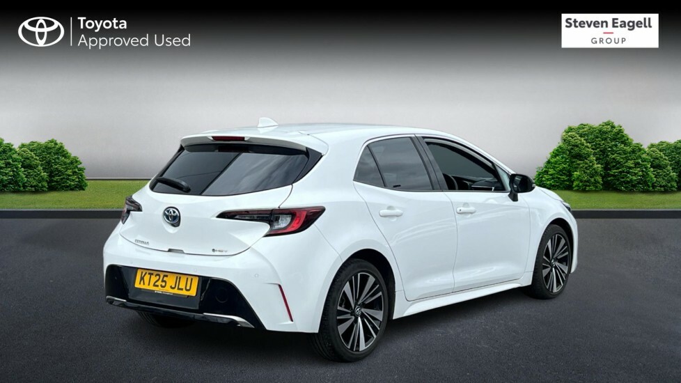 Toyota Corolla 1.8 Vvt-h Design Cvt Euro 6 Ss KT25JLU White #2