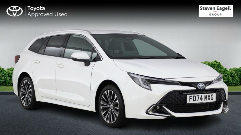 Toyota Corolla 1.8 Vvt-h Design Touring Sports Cvt Euro 6 Ss 5 White