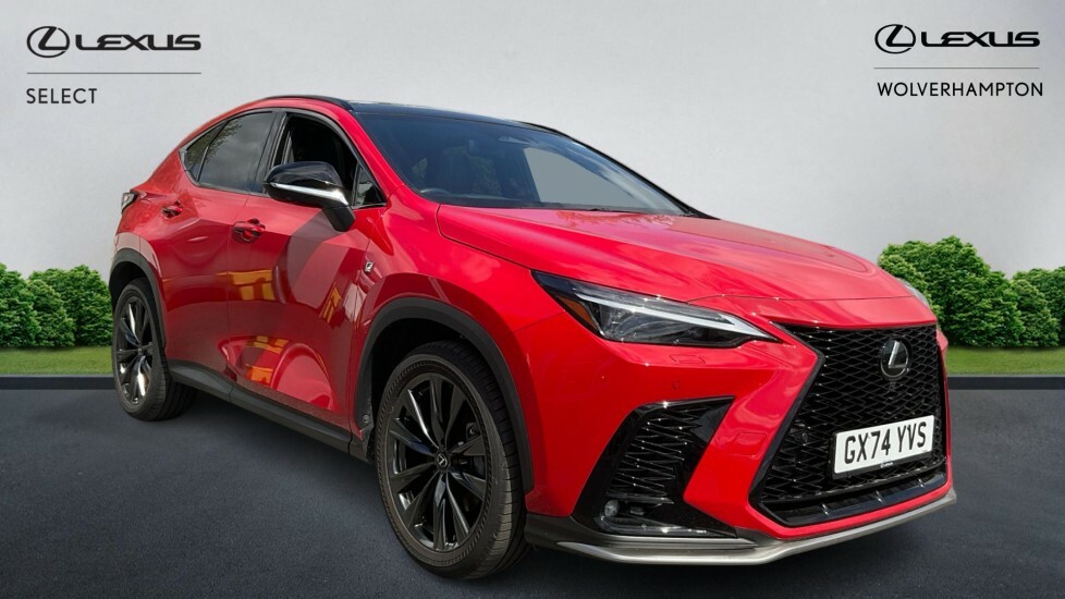Lexus NX 2.5 450H 18.1Kwh F Sport E-cvt 4Wd Euro 6 Ss 5 Red