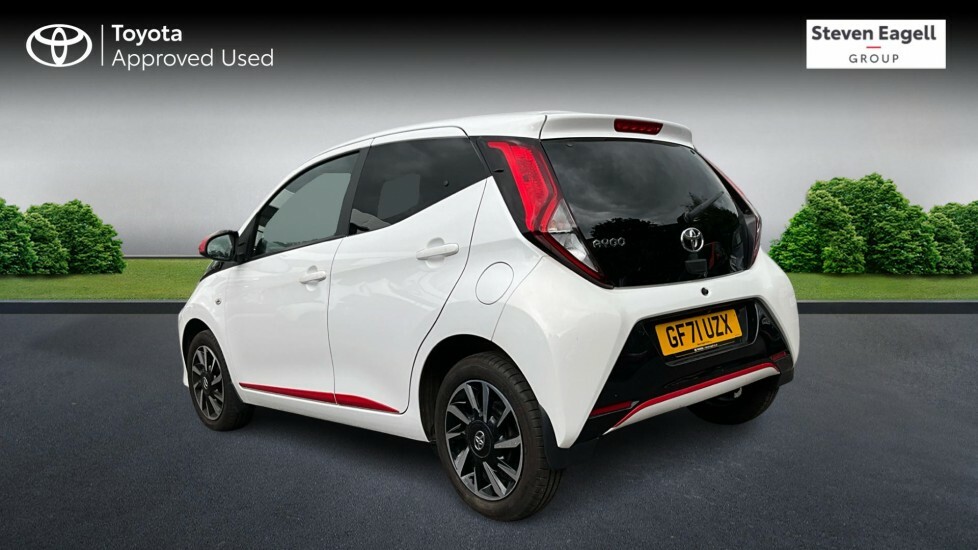 Toyota Aygo 1.0 Vvt-i X-trend Euro 6 Ss GF71UZX White #4