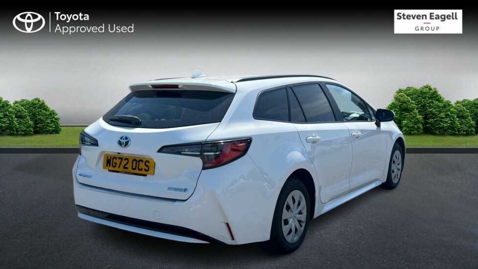 Toyota Corolla 1.8 Vvt-h Cvt Euro 6 Ss WG72OCS White #2