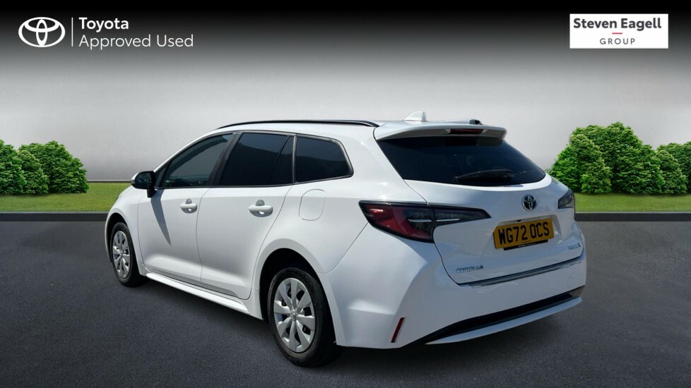 Toyota Corolla 1.8 Vvt-h Cvt Euro 6 Ss WG72OCS White #4