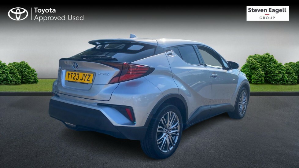 Toyota C-Hr 1.8 Vvt-h Excel Cvt Euro 6 Ss YT23JYZ Silver #2