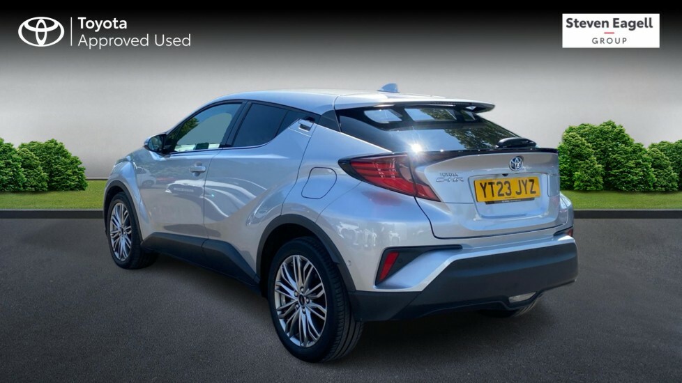 Toyota C-Hr 1.8 Vvt-h Excel Cvt Euro 6 Ss YT23JYZ Silver #4