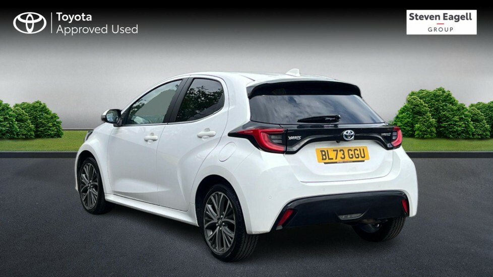 Toyota Yaris 1.5 Vvt-h Excel E-cvt Euro 6 Ss BL73GGU White #4