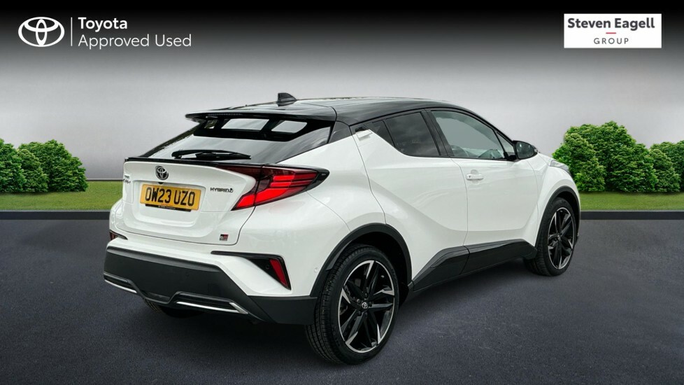 Toyota C-Hr 1.8 Vvt-h Gr Sport Cvt Euro 6 Ss OW23UZO White #2