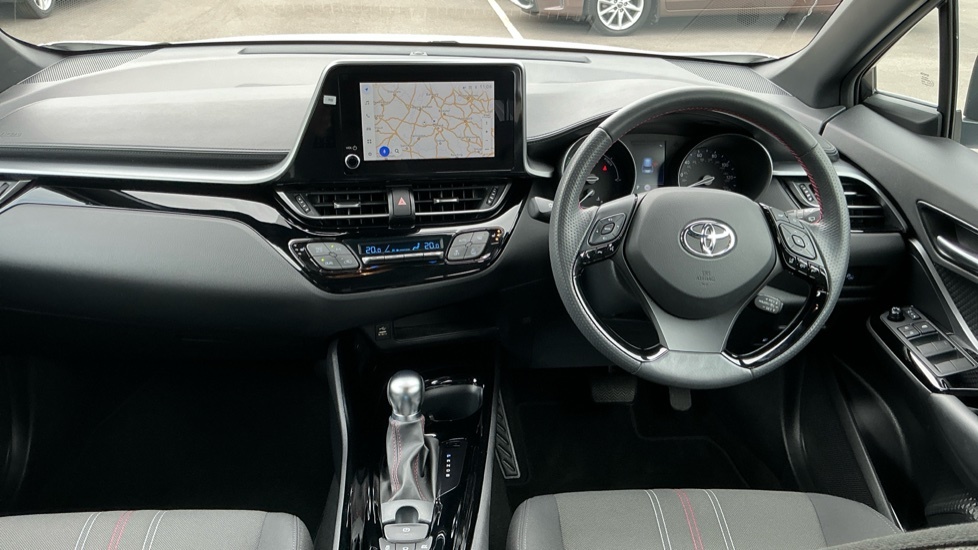 Toyota C-Hr 1.8 Vvt-h Gr Sport Cvt Euro 6 Ss OW23UZO White #5