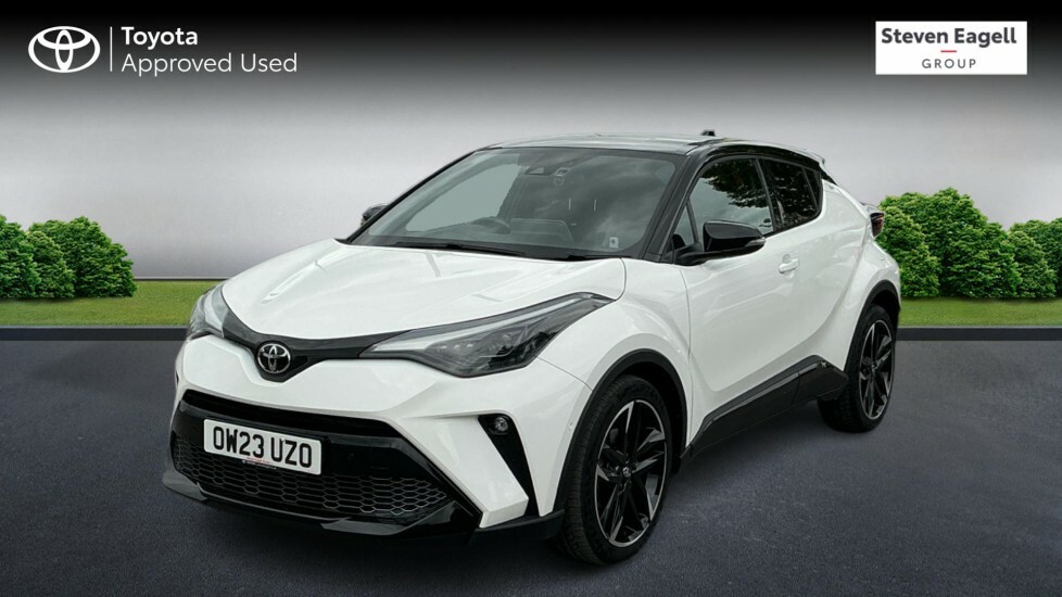 Toyota C-Hr 1.8 Vvt-h Gr Sport Cvt Euro 6 Ss OW23UZO White #3