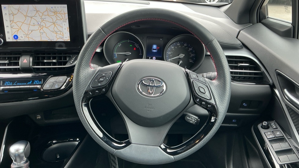 Toyota C-Hr 1.8 Vvt-h Gr Sport Cvt Euro 6 Ss OW23UZO White #6