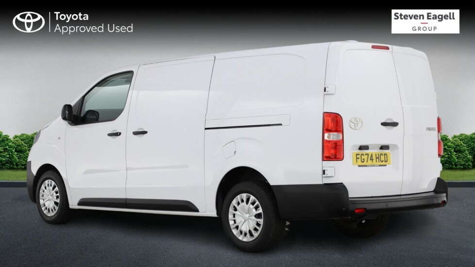 Toyota PROACE 2.0D Icon Long Panel Van Lwb Euro 6 6Dr White #4