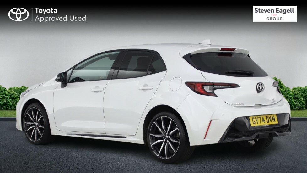 Toyota Corolla 2.0 Vvt-h Gr Sport Cvt Euro 6 Ss GY74DVN White #4